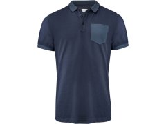 James Harvest Pinedale Polo Men Pánské piqué polo z těžké bavlny "Two-Tone" 62.5040 navy