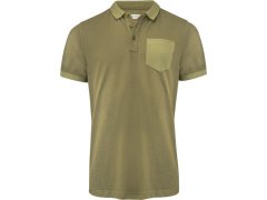 James Harvest Pinedale Polo Men Pánské piqué polo z těžké bavlny "Two-Tone" 62.5040 moss green