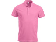 Clique Classic Lincoln S/S Pánské piqué polo z&nbsp;těžké bavlny 67.8244 bright pink
