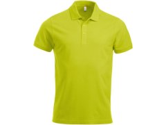 Clique Classic Lincoln S/S Pánské piqué polo z těžké bavlny 67.8244 visibility green