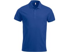 Clique Classic Lincoln S/S Pánské piqué polo z&nbsp;těžké bavlny 67.8244 deep blue