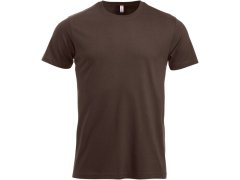 Clique New Classic-T Pánské tričko 67.9360 dark mocca