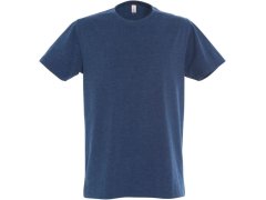 Clique New Classic-T Pánské tričko 67.9360 blue melange