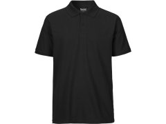 Neutral O 20080 Pánské piqué polo z&nbsp;bio bavlny 77.2080 black