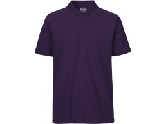 Neutral O 20080 Pánské piqué polo z bio bavlny 77.2080 purple