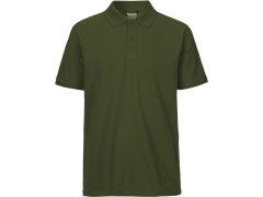 Neutral O 20080 Pánské piqué polo z bio bavlny 77.2080 military