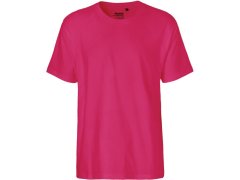 Neutral O 60001 Pánské tričko z&nbsp;těžké bio bavlny 77.6001 pink