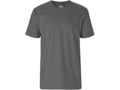 Neutral O 60001 Pánské tričko z těžké bio bavlny 77.6001 dark heather