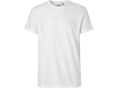 Neutral O 60012 Pánské bio tričko s ohrnutými rukávy 77.6012 white