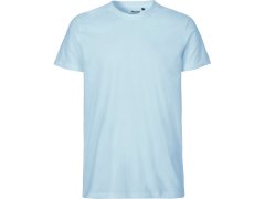 Neutral O 61001 Pánské tričko z bio bavlny 77.6101 light blue