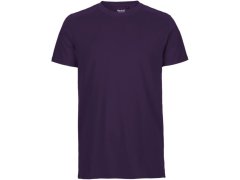 Neutral O 61001 Pánské tričko z bio bavlny 77.6101 purple
