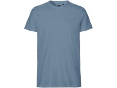 Neutral O 61001 Pánské tričko z bio bavlny 77.6101 dusty indigo