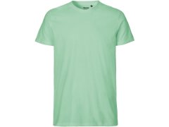 Neutral O 61001 Pánské tričko z bio bavlny 77.6101 dusty mint