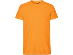 Neutral O 61001 Pánské tričko z bio bavlny 77.6101 okay orange