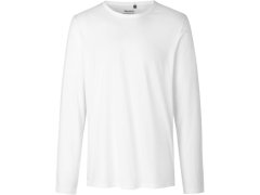Neutral O 61050 Pánské tričko s dlouhým rukávem 77.6150 white