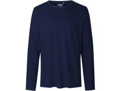 Neutral O 61050 Pánské tričko s dlouhým rukávem 77.6150 navy
