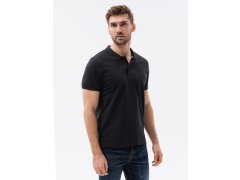 Ombre Polo trička S1374 Black