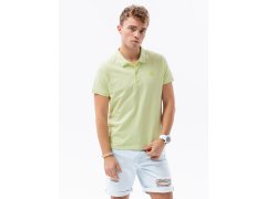 Ombre Polo trička S1374 Lime