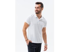 Ombre Polo trička S1374 White