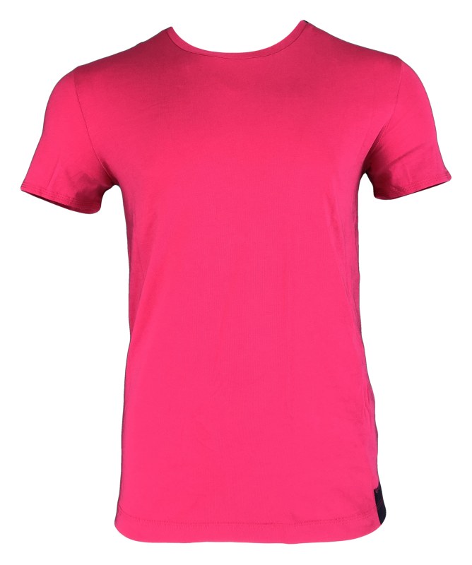 Pánské tričko U92M08JR00A-D438 růžová - GUESS - Pánské oblečení trička