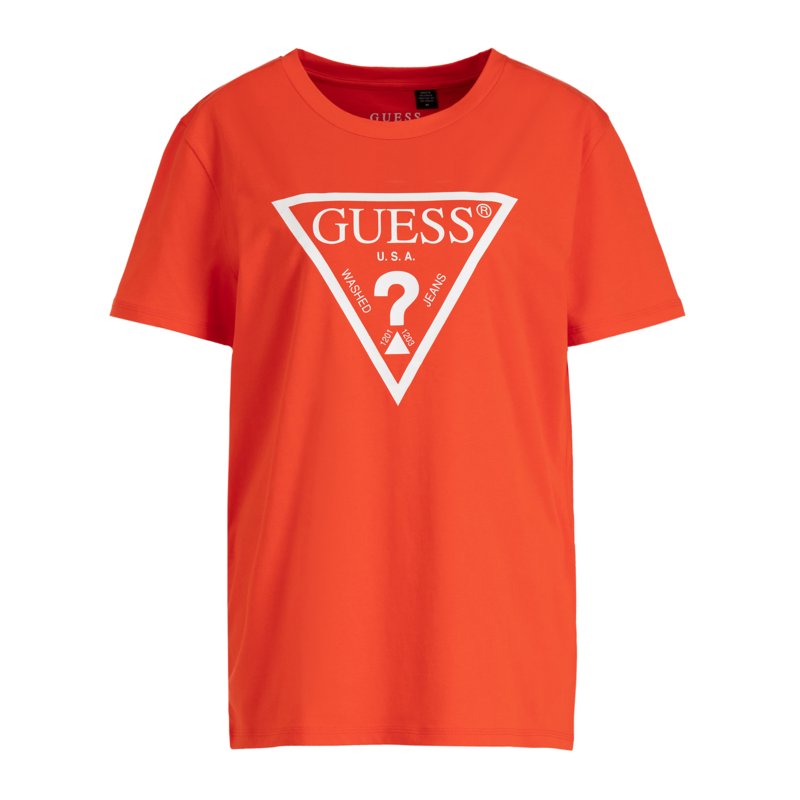 Pánské tričko U94M09JR00A-C303 oranžová - Guess - Pánské oblečení trička