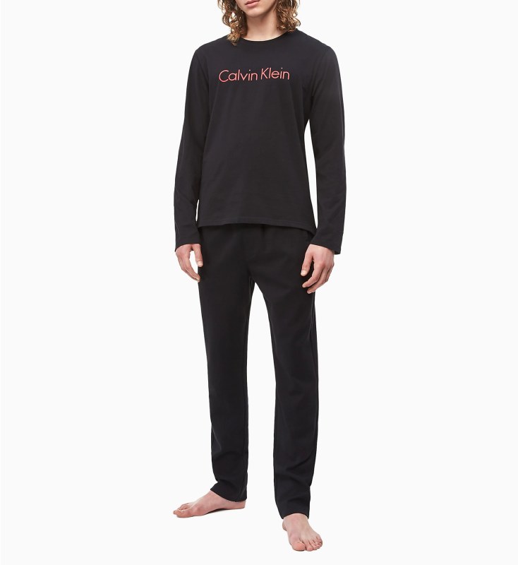 Pánské tričko NM1778E-001 černá - Calvin Klein - Pánské oblečení trička