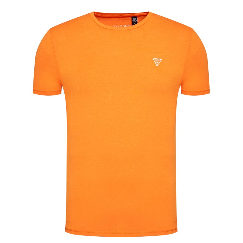 Pánské tričko U94M09K6YW1 - G3G4 oranžová - Guess - Pánské oblečení trička