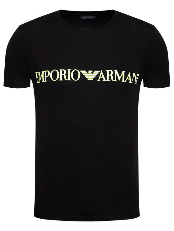 Pánské tričko 111035 1P516 00020 černá - Emporio Armani - Pánské oblečení trička