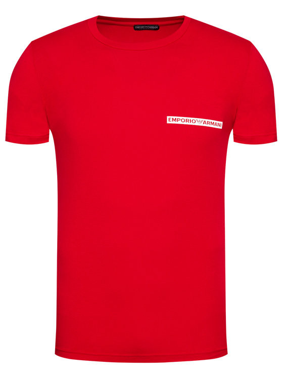 Pánské tričko 111035 1P727 06574 červená - Emporio Armani - Pánské oblečení trička