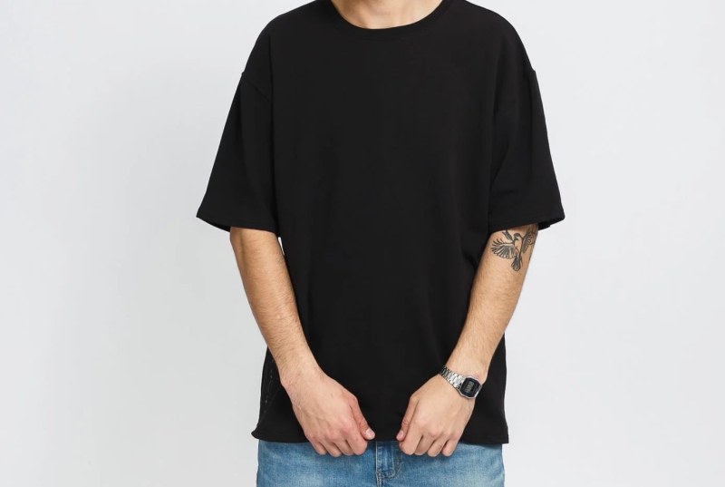 Pánské triko NM2186E - UB1 - Černá - Calvin Klein - Pánské oblečení trička