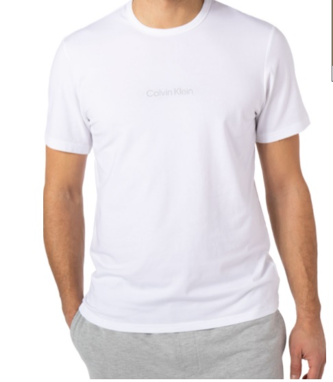 Pánské triko - NM2170E - 100 - bílá - Calvin Klein - Pánské oblečení trička