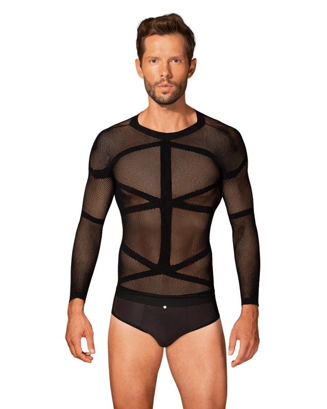 Pánské tričko T101 long sleeve - Obsessive