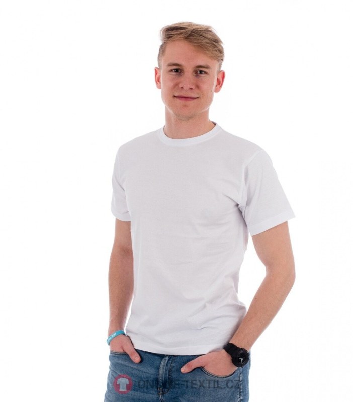 Pánské tričko Basic 12900 Bílá - Malfini