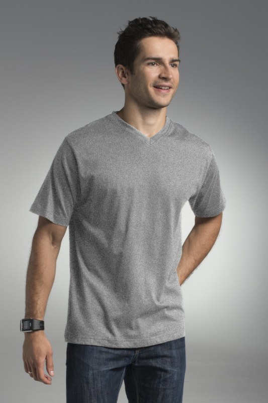 Pánské tričko M V-NECK 22155 - PROMOSTARS - Pánské oblečení trička