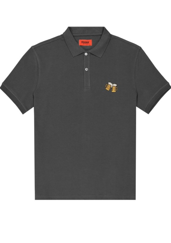 Pánské tričko John Frank JFTPOLO36-CHEERS - Pánské oblečení trička