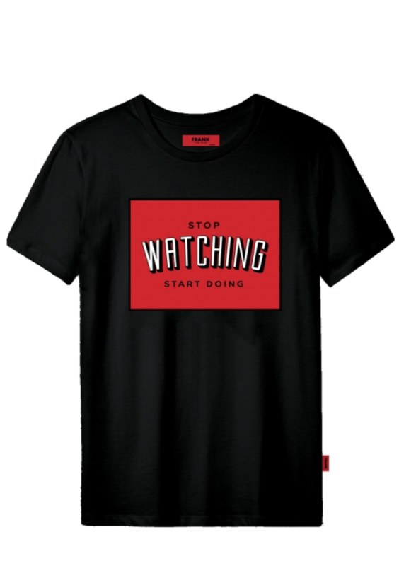 Pánské tričko John Frank JFTCOOL43 WATCHING - Pánské oblečení trička