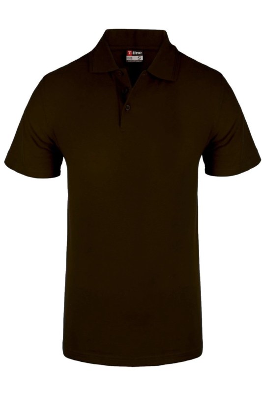 Pánské tričko 19406 T-line hnědá - HENDERSON - Pánské oblečení trička