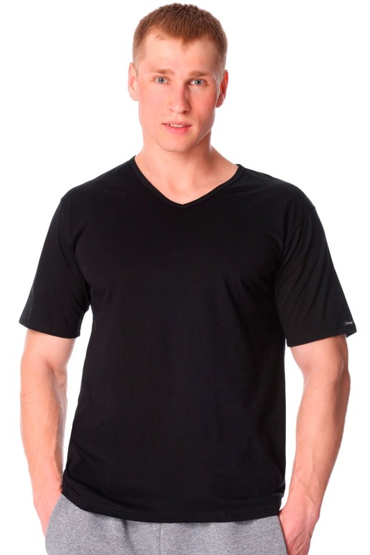 Pánské tričko 201 Authentic new black - CORNETTE - Pánské oblečení trička