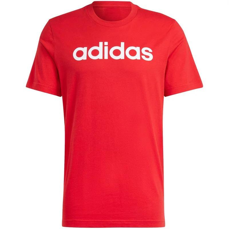 Tričko adidas Essentials Single Jersey Linear Embroidered Logo M IC9278 pánské
