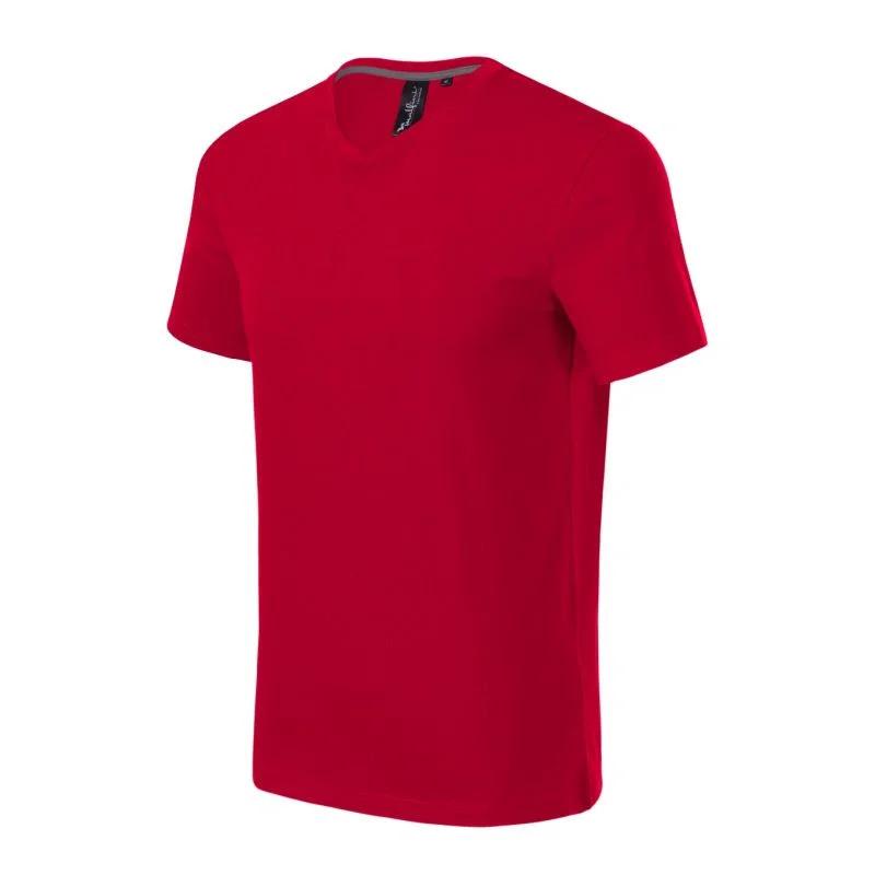 Malfini Action Tričko s výstřihem do V M MLI-70071 formula red pánské