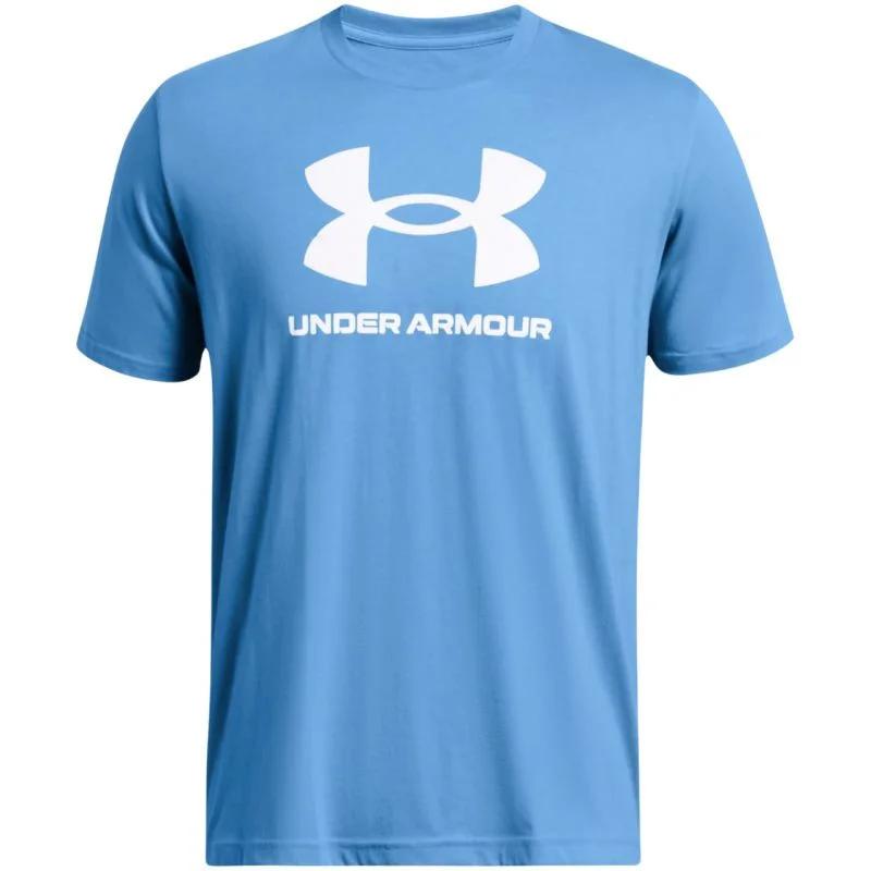 Under Armour Sportstyle Logo T-shirt M 1382911 444 pánské - Pánské oblečení trička