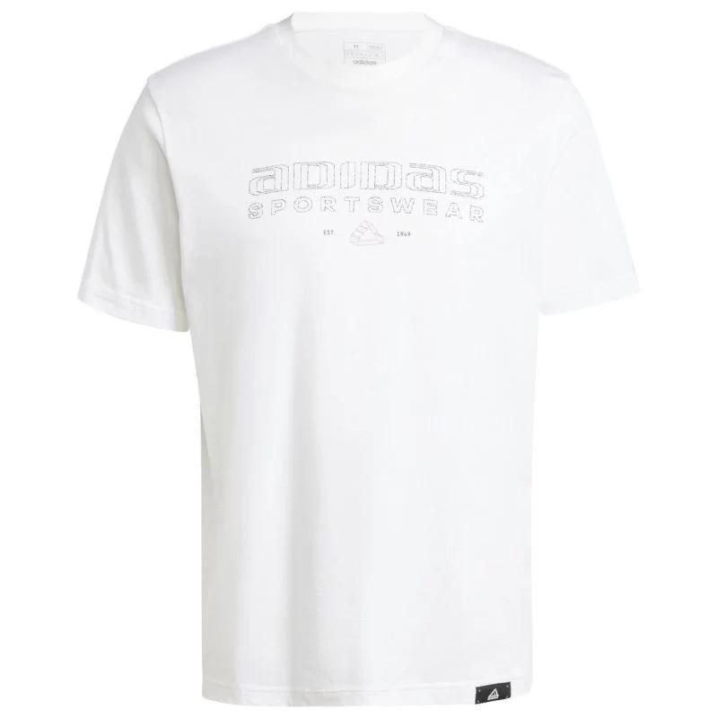 Pánské tričko adidas Tech Linear Graphic M IW2690 - Pánské oblečení trička