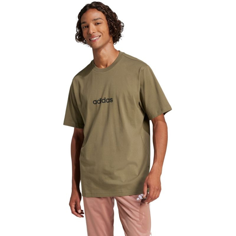 Pánské tričko adidas Essentials Linear Single M JE9001