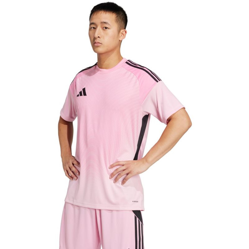 Pánské brankářské tričko adidas Tiro 25 Competition Jersey v růžové barvě JI9720 pro muže