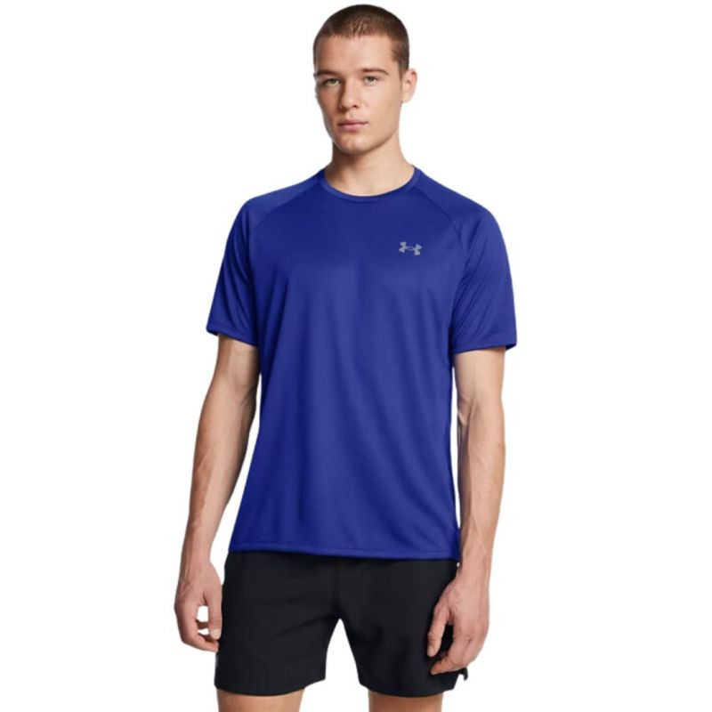 Pánské tričko Under Armour Tech 2.0 SS, modré, 1326413, velikost 400 S