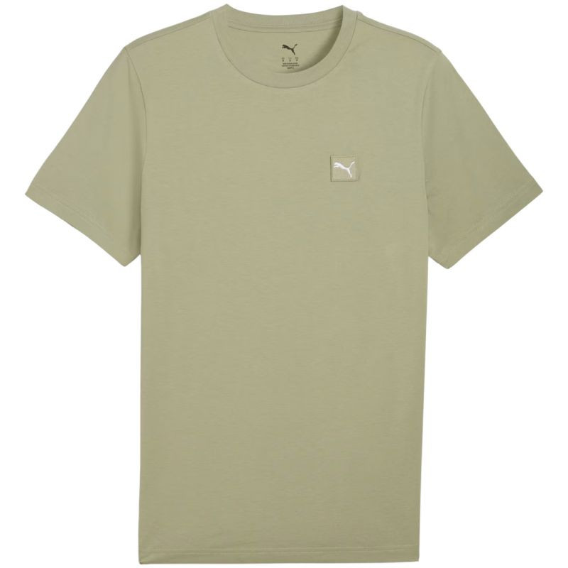 Pánské tričko Puma Ess Elevated Tee v olivové barvě 684726 82