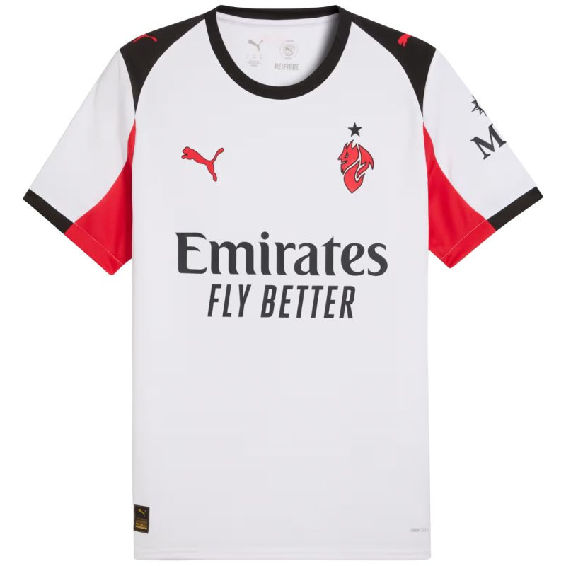 Pánské tričko Puma AC Milan Away Jersey Replica white 779971 02 pánské - Pánské oblečení trička