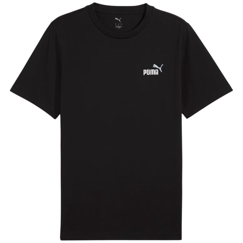 Pánské tričko Puma Ess 2 Color Small No. 1 Logo Tee, černé, 684717 01, pánské