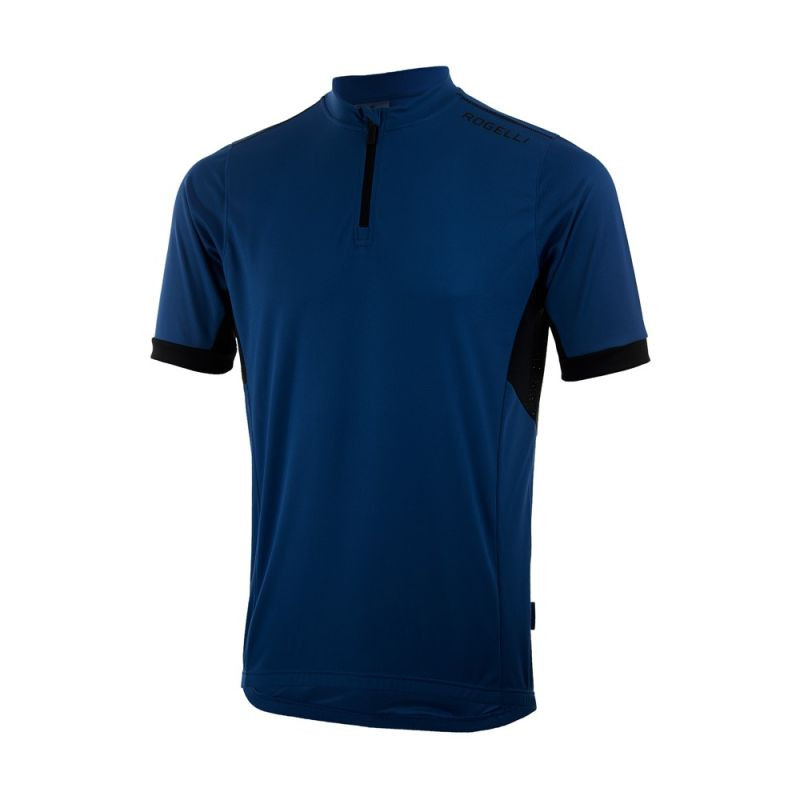 Rogelli pánský dres CORE navy blue 4XL - Pánské oblečení trička