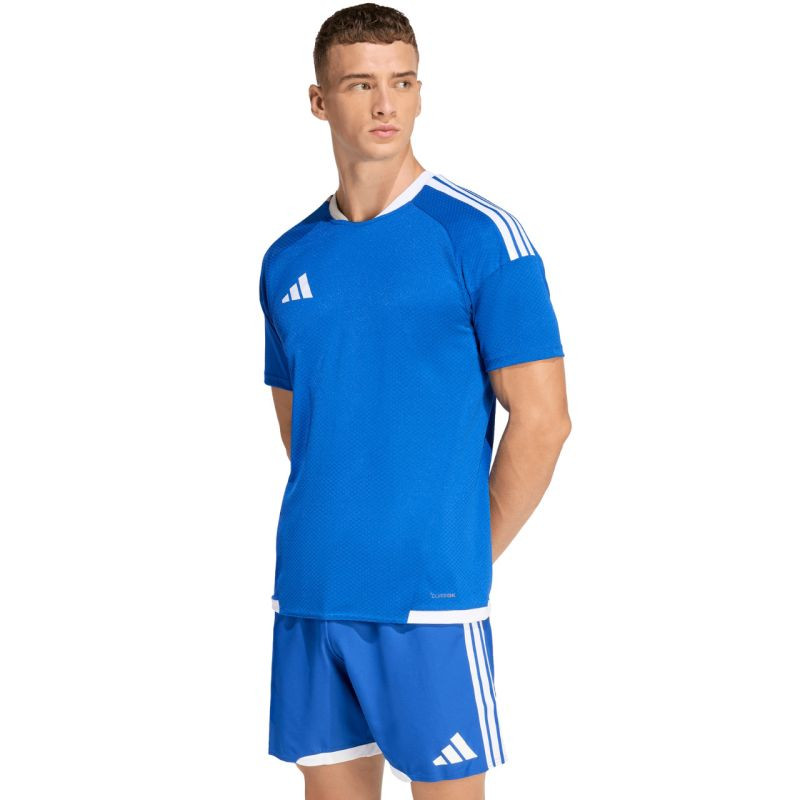 Pánské tričko adidas Tiro 26 Competition Match Jersey modro-bílé KA6172 pánské - Pánské oblečení trička